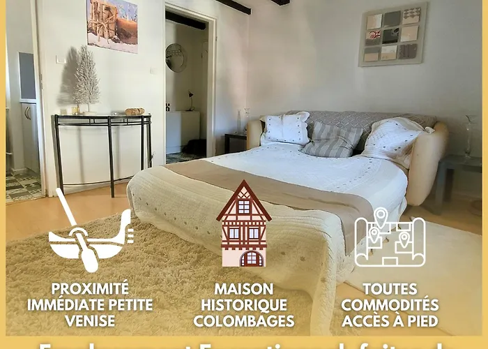 Au Coeur De La Petite Venise - Lägenhet Colmar